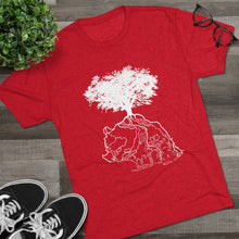 Load image into Gallery viewer, Good Earth Tree and Roots Tri-Blend Crew Tee
