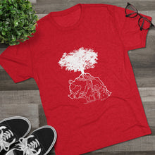 Load image into Gallery viewer, Good Earth Tree and Roots Tri-Blend Crew Tee
